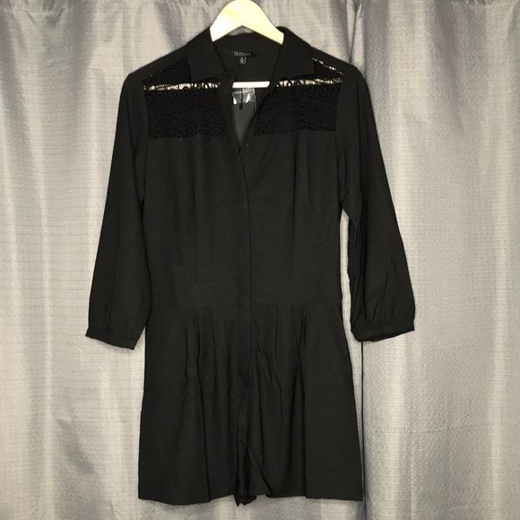 19 COOPER BLACK SHORTS JUMPER ROMPER SMALL New - Picture 1 of 11
